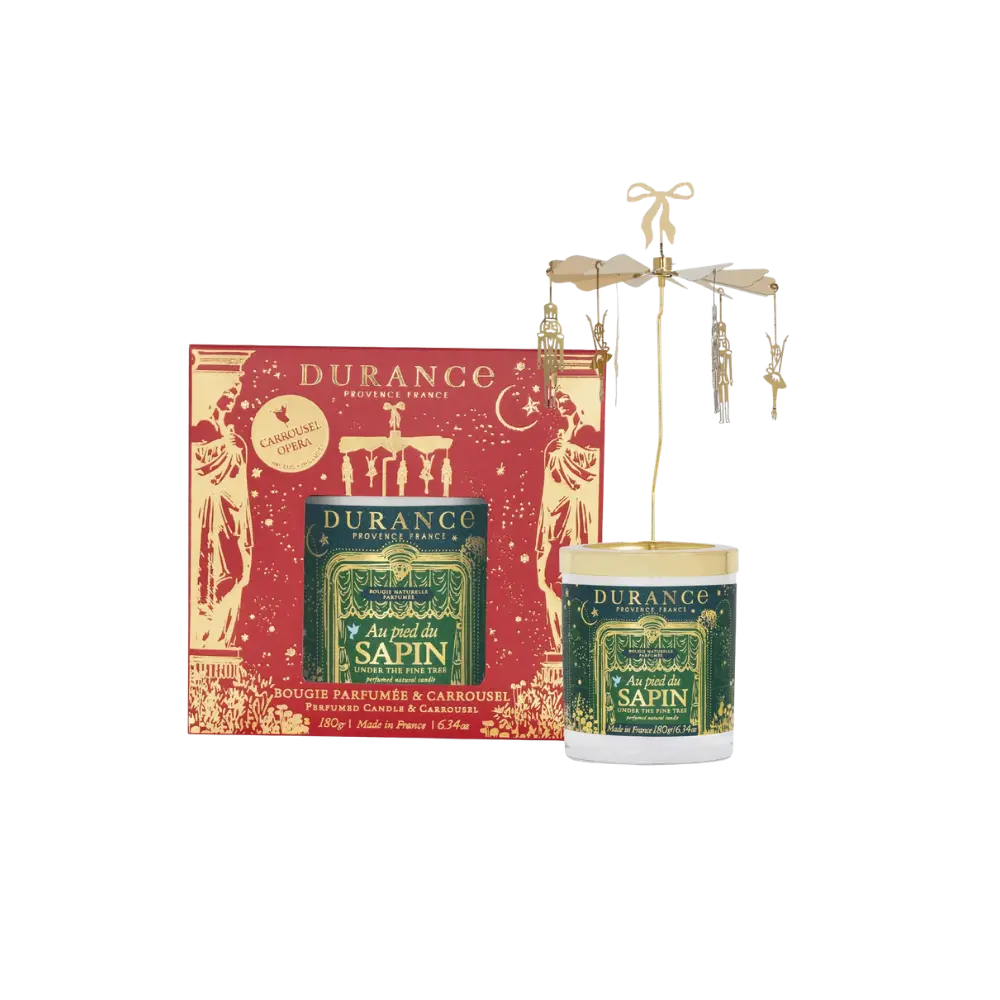 Al Pie del Abeto – Vela Carrusel Térmico 180 g | Durance - Maison Calma
