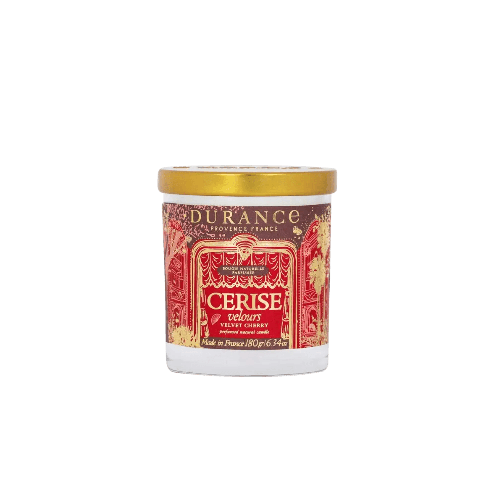 Cereza Aterciopelada – Vela Natural Perfumada | Durance - Maison Calma