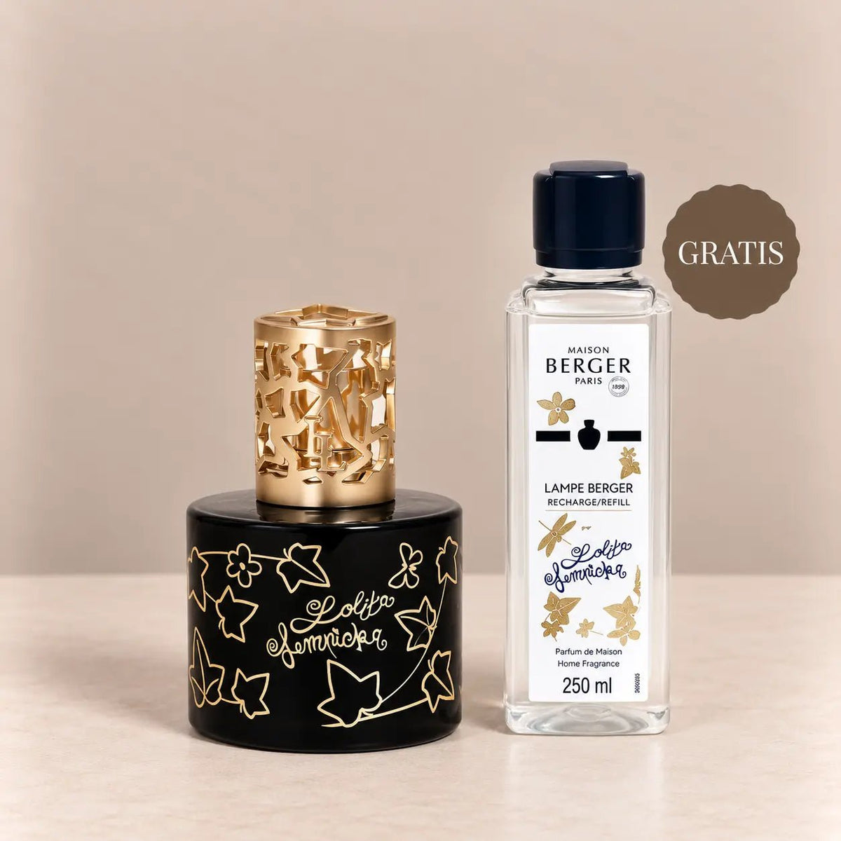 Cofre Lámpara Catalítica Pure Lolita Lempicka Noire – Maison Berger Paris - Maison Calma