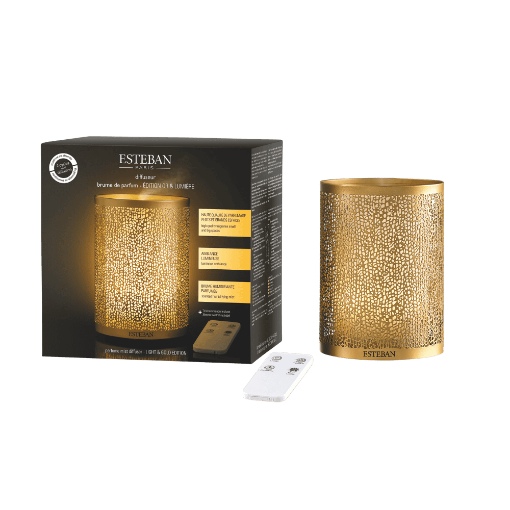 Difusor de Aromas Eléctrico Or & Lumière – Esteban Paris Parfums - Maison Calma