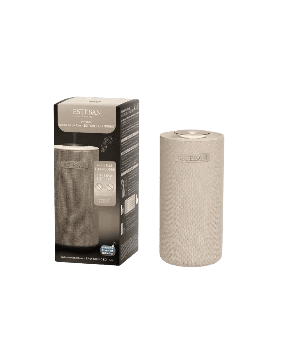 Difusor de Aromas Inalámbrico Easy Sound con Bluetooth – Esteban Paris - Maison Calma