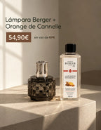 Pack especial Lámpara catalítica Variation Gris + Orange Cannelle 500 ml