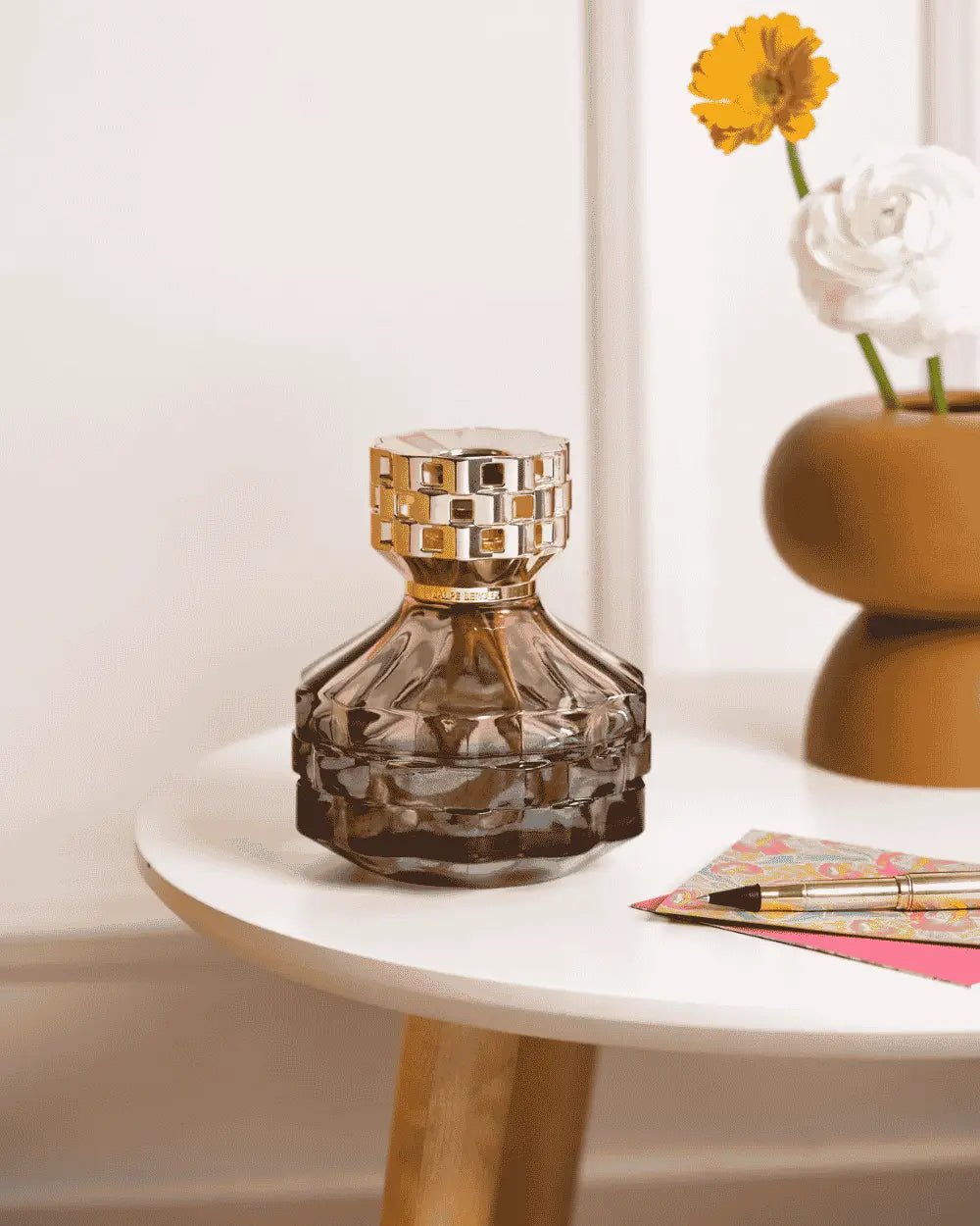 Lámpara Catalítica Boléro Nude Noire – Maison Berger Paris - Maison Calma