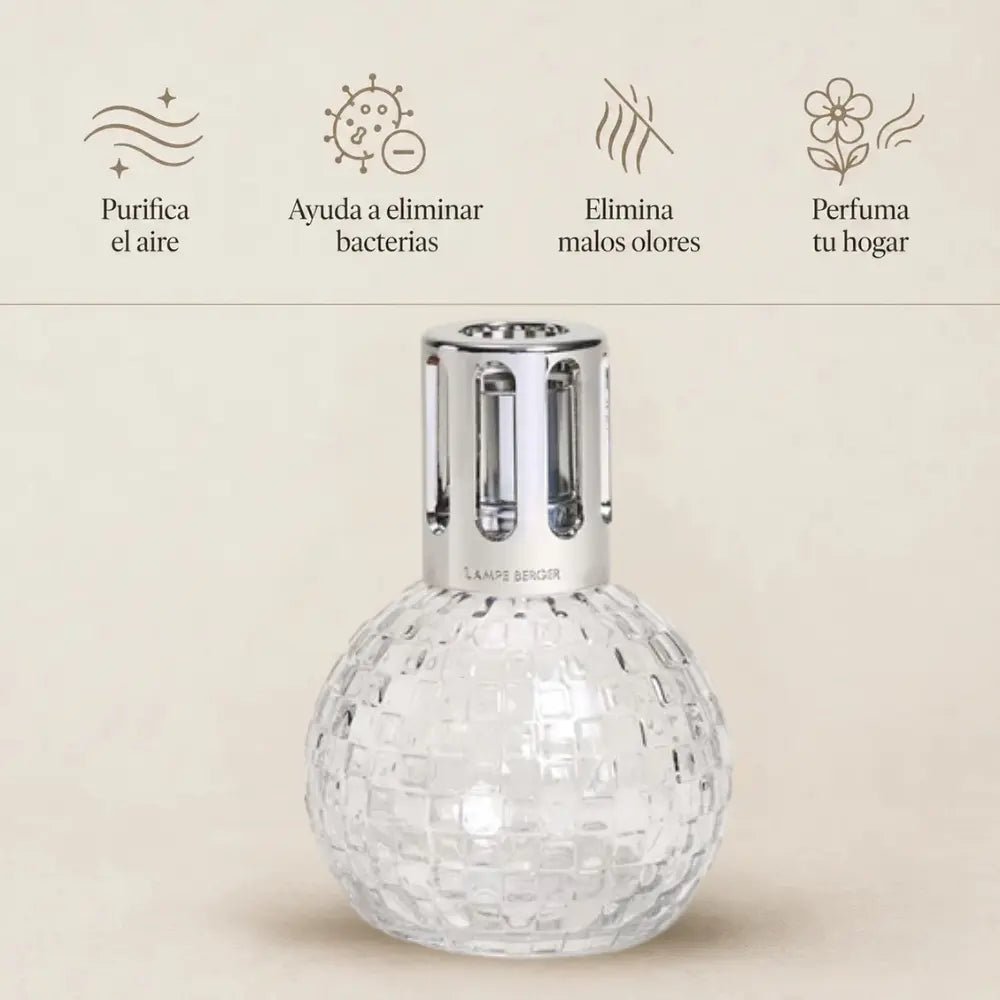 Lámpara catalítica Disco Transparente - Maison Calma