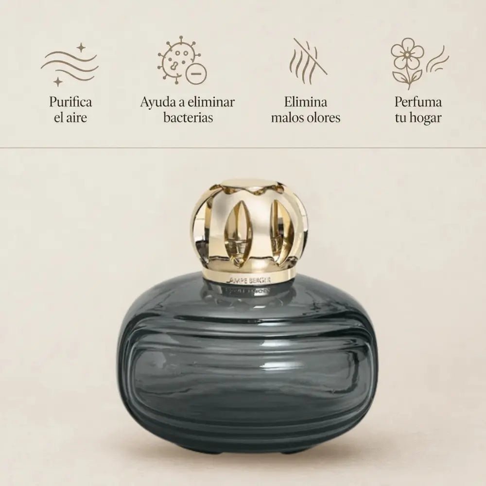 Lámpara Catalítica Enigma Gris Mousse – Maison Berger Paris - Maison Calma