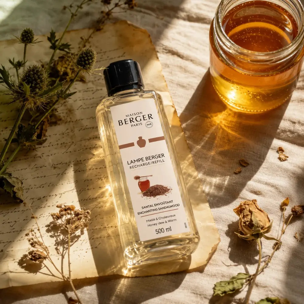 Líquido para Lámpara Catalítica Santal Envoûtant 500 ml – Maison Berger Paris