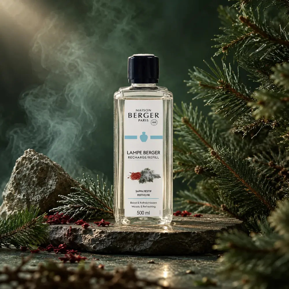 Líquido Lámpara Catalítica Sapin Festif 500 ml | Maison Berger Paris