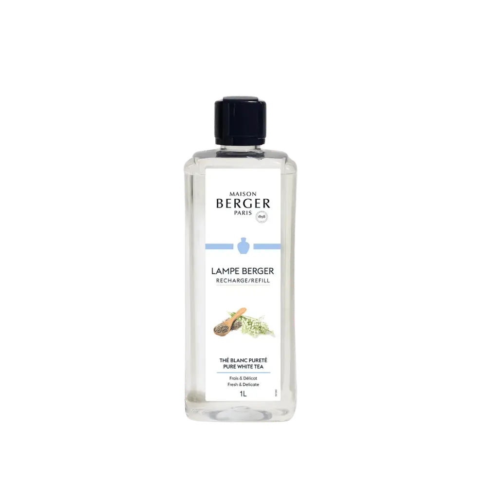 Líquido Lámpara Catalítica Thé Blanc Pureté 1 L | Maison Berger Paris