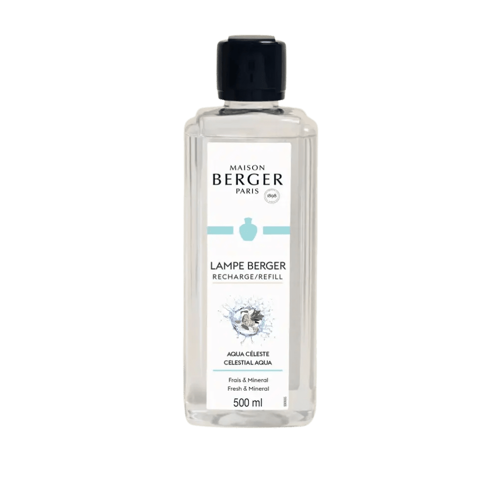 Líquido para Lámpara Catalítica Aqua Celeste 500 ml – Maison Berger Paris - Maison Calma