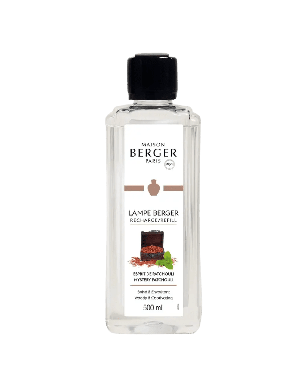 Líquido para Lámpara Catalítica Esprit de Patchouli 500 ml – Maison Berger Paris - Maison Calma