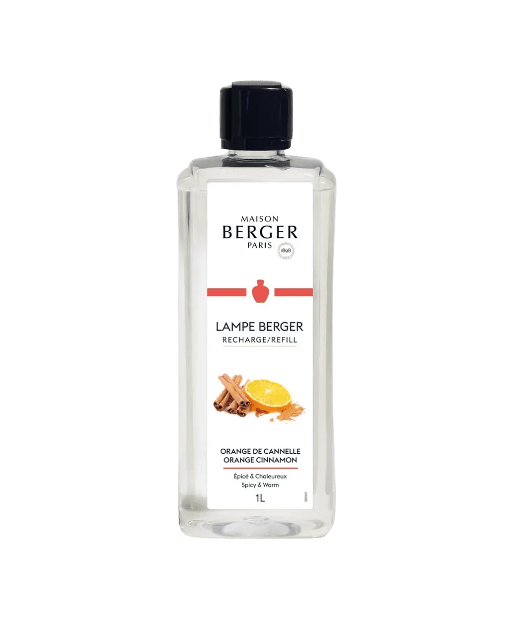 Líquido para Lámpara Catalítica Orange Cannelle 1L – Maison Berger Paris - Maison Calma
