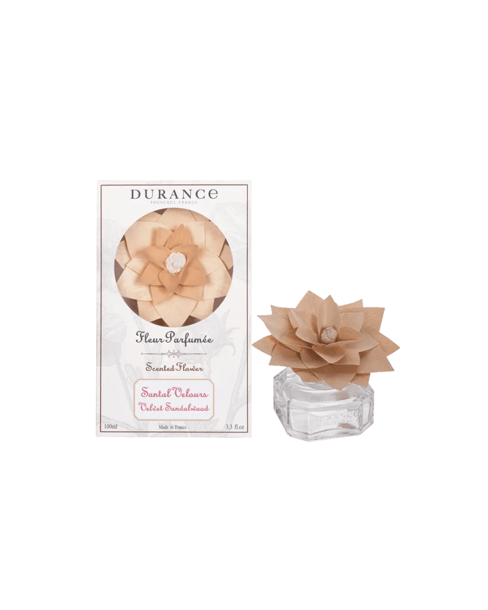 Mikado Flor Sándalo Aterciopelado 100 ml – Durance - Maison Calma