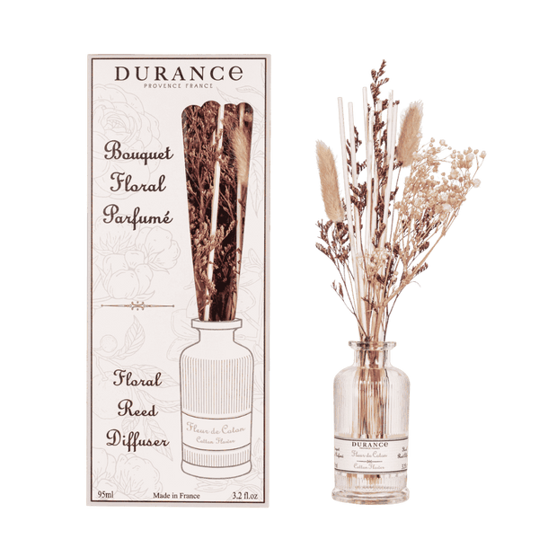 Mikado Floral Flor de Algodón 95 ml – Durance - Maison Calma