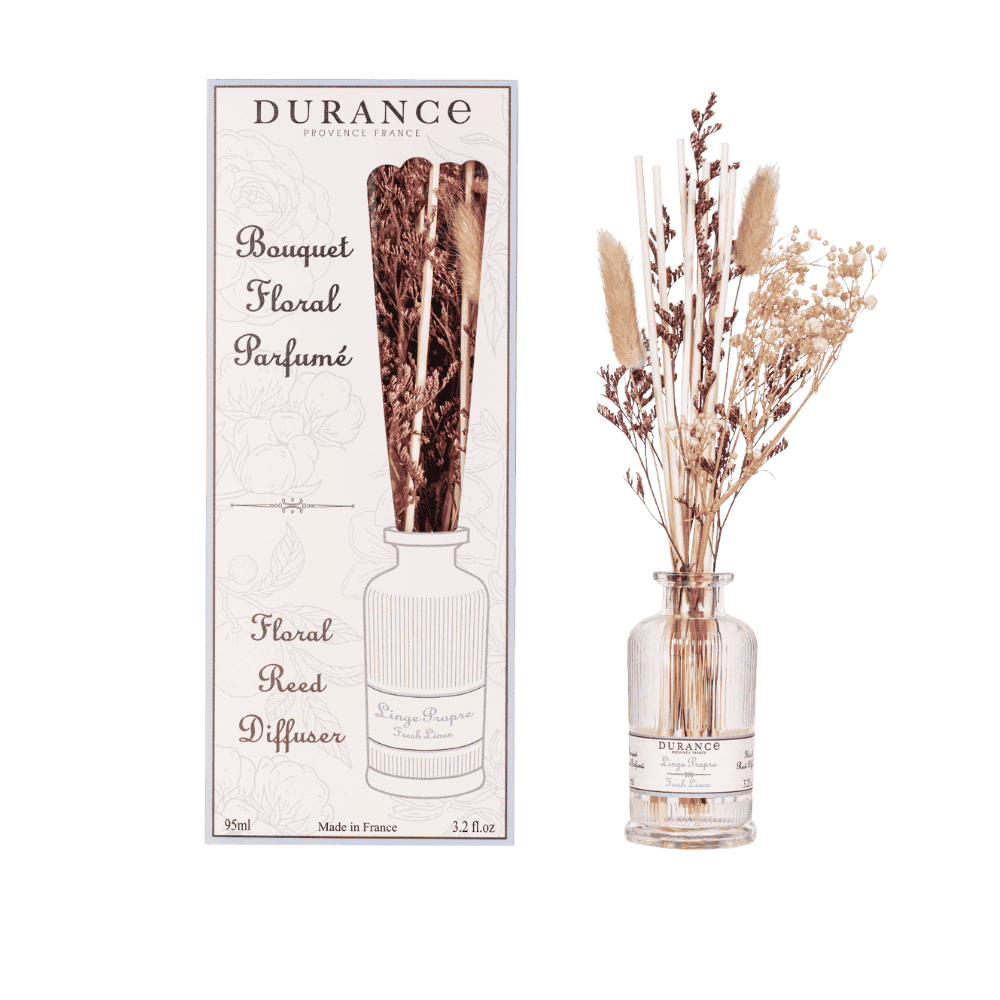 Mikado Floral Ropa Limpia 95 ml – Durance - Maison Calma