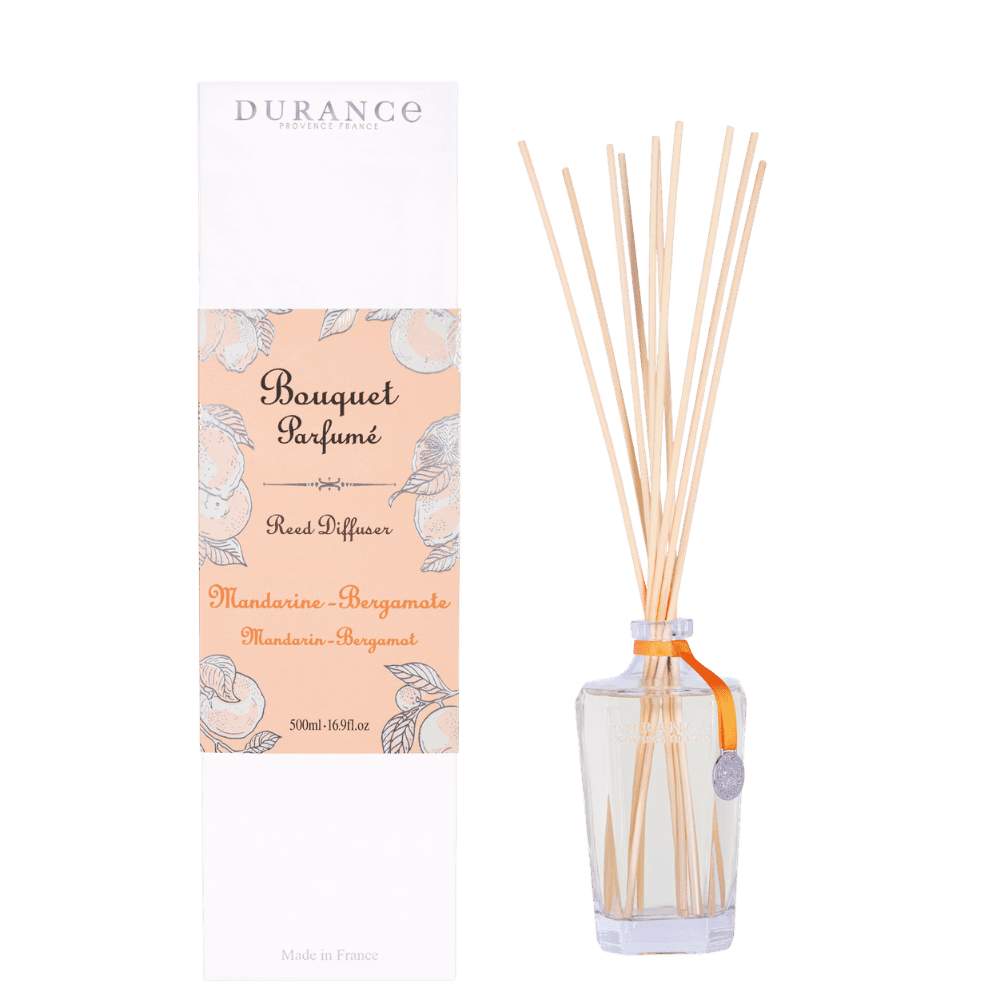Mikado Perfumado Mandarine Bergamote 500 ml – Durance - Maison Calma