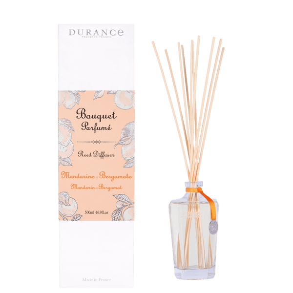 Mikado Perfumado Mandarine Bergamote 500 ml – Durance - Maison Calma