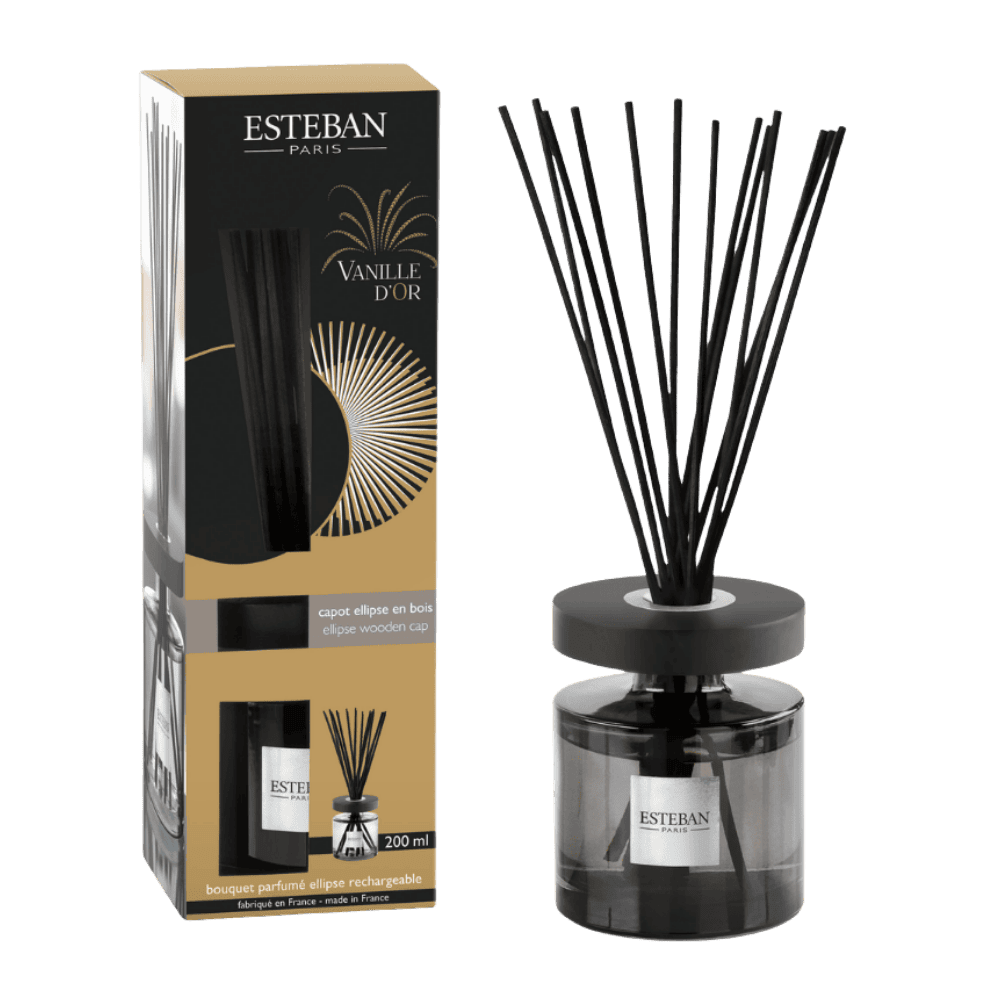 Mikado Perfumado Vanille d’Or 200 ml – Esteban Paris Parfums - Maison Calma