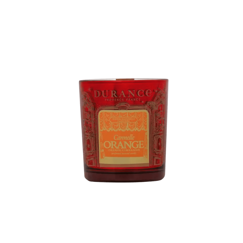 Naranja Canela – Vela Natural Perfumada 300 g | Durance - Maison Calma
