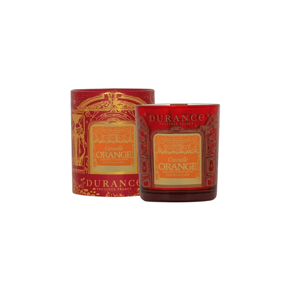 Naranja Canela – Vela Natural Perfumada 300 g | Durance - Maison Calma