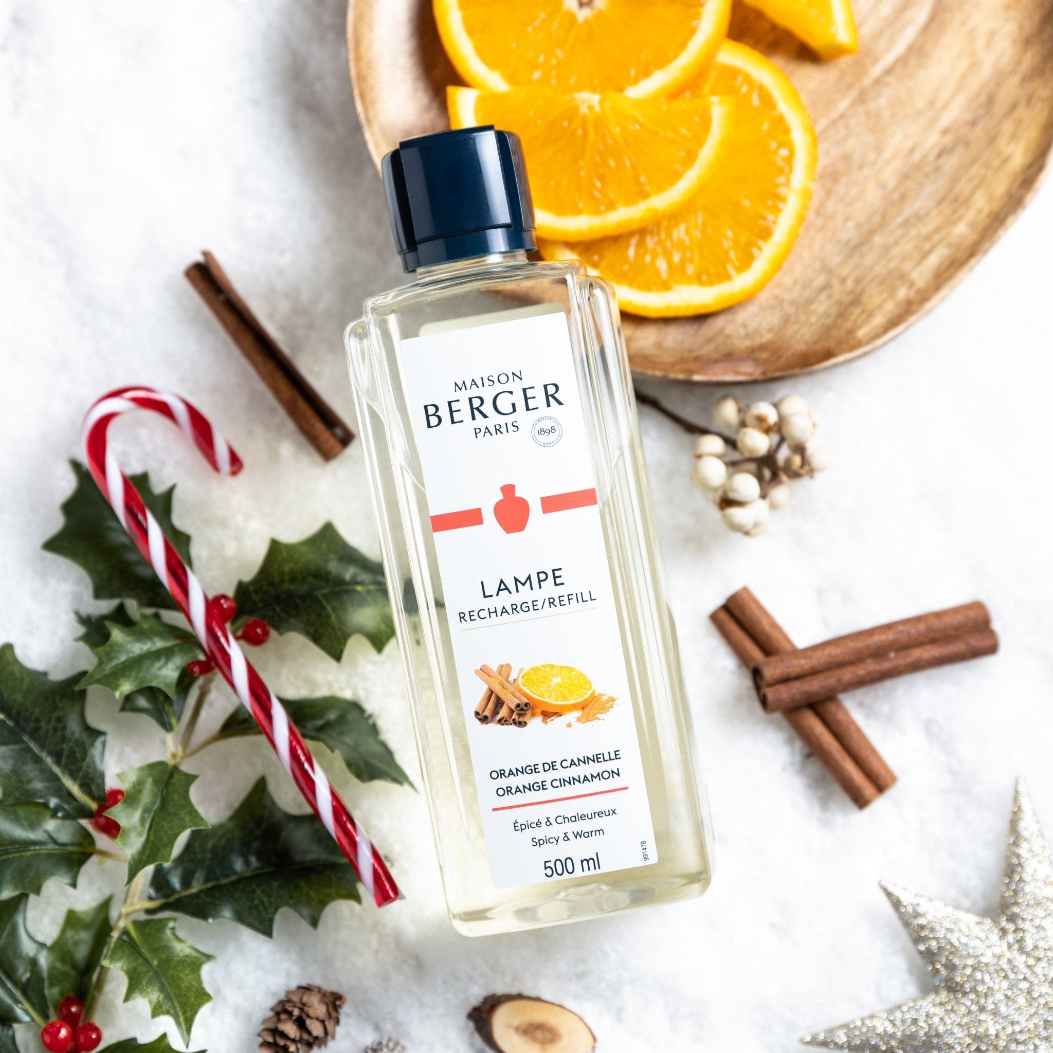 Orange De Cannelle – Líquido para lámpara catalítica 500ml - Maison Calma