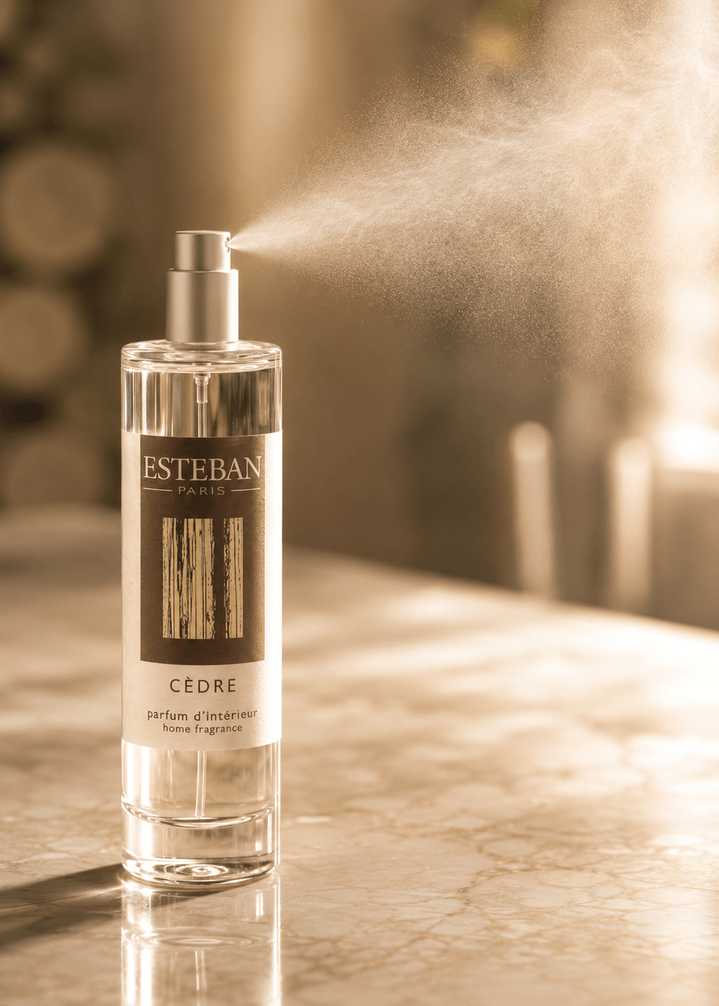 Perfume de Ambiente Cèdre 75 ml – Esteban Paris Parfums - Maison Calma