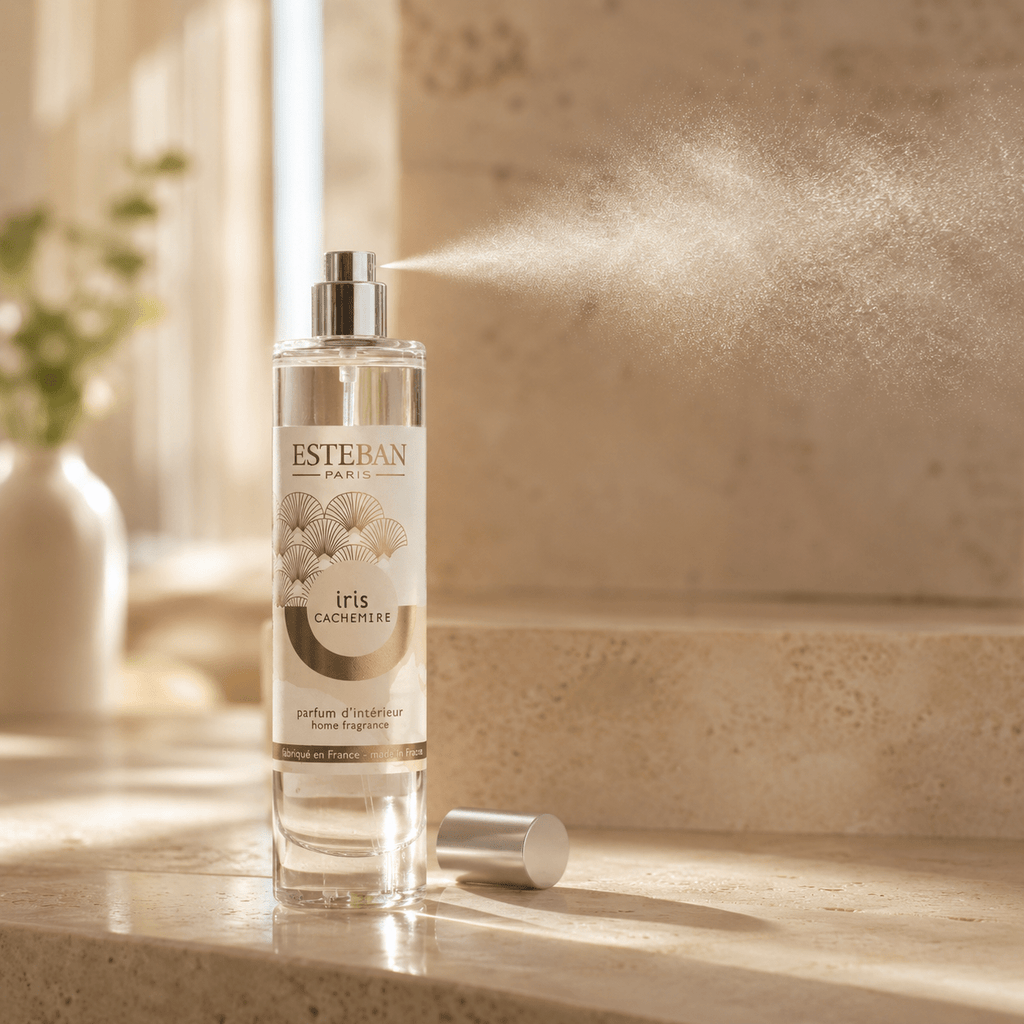 Perfume de Ambiente Iris Cachemire 75 ml – Esteban Paris Parfums - Maison Calma