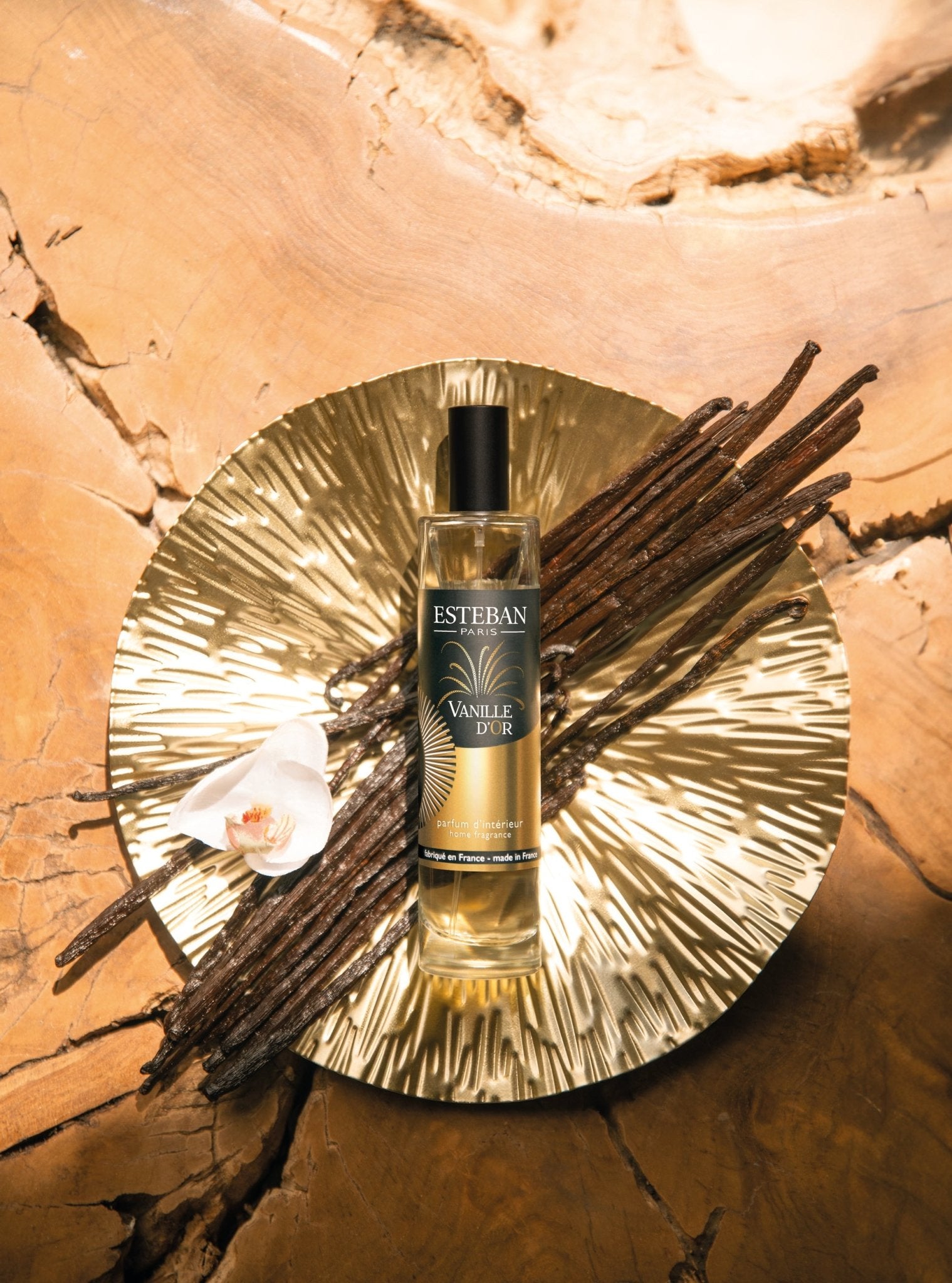 Perfume de Ambiente Vanille d’Or 75 ml – Esteban Paris Parfums - Maison Calma