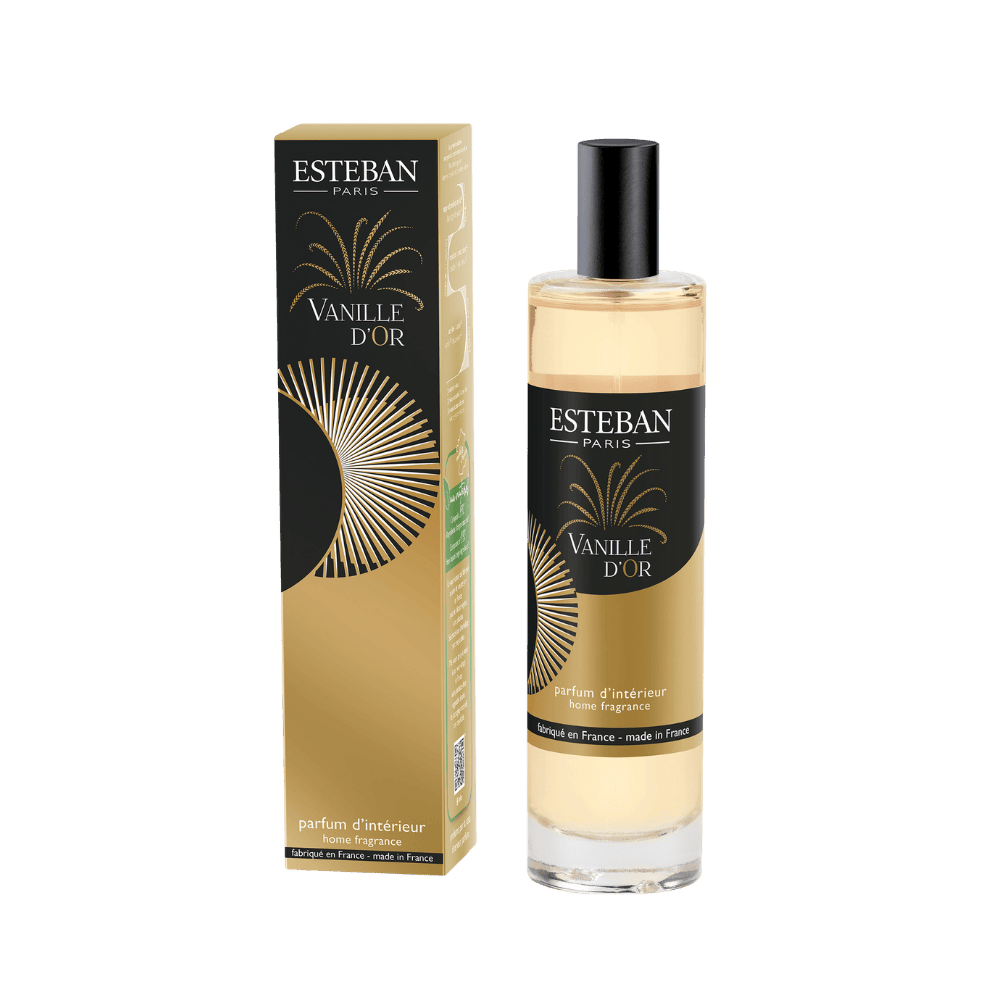 Perfume de Ambiente Vanille d’Or 75 ml – Esteban Paris Parfums - Maison Calma