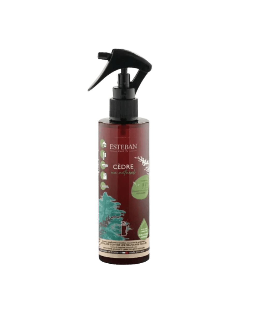 Perfume Textil Cèdre 200 ml – Esteban Paris - Maison Calma