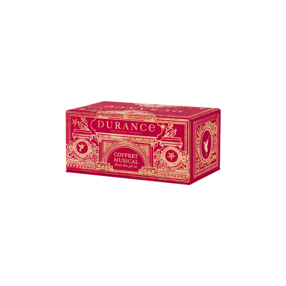 Pluma de Estrellas – Caja de Música con Vela 90 g | Durance - Maison Calma