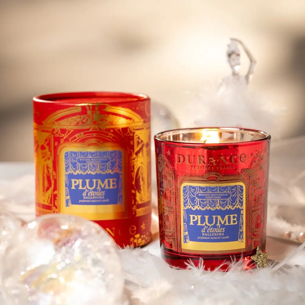 Pluma de Estrellas – Vela Natural Perfumada 300 g | Durance - Maison Calma
