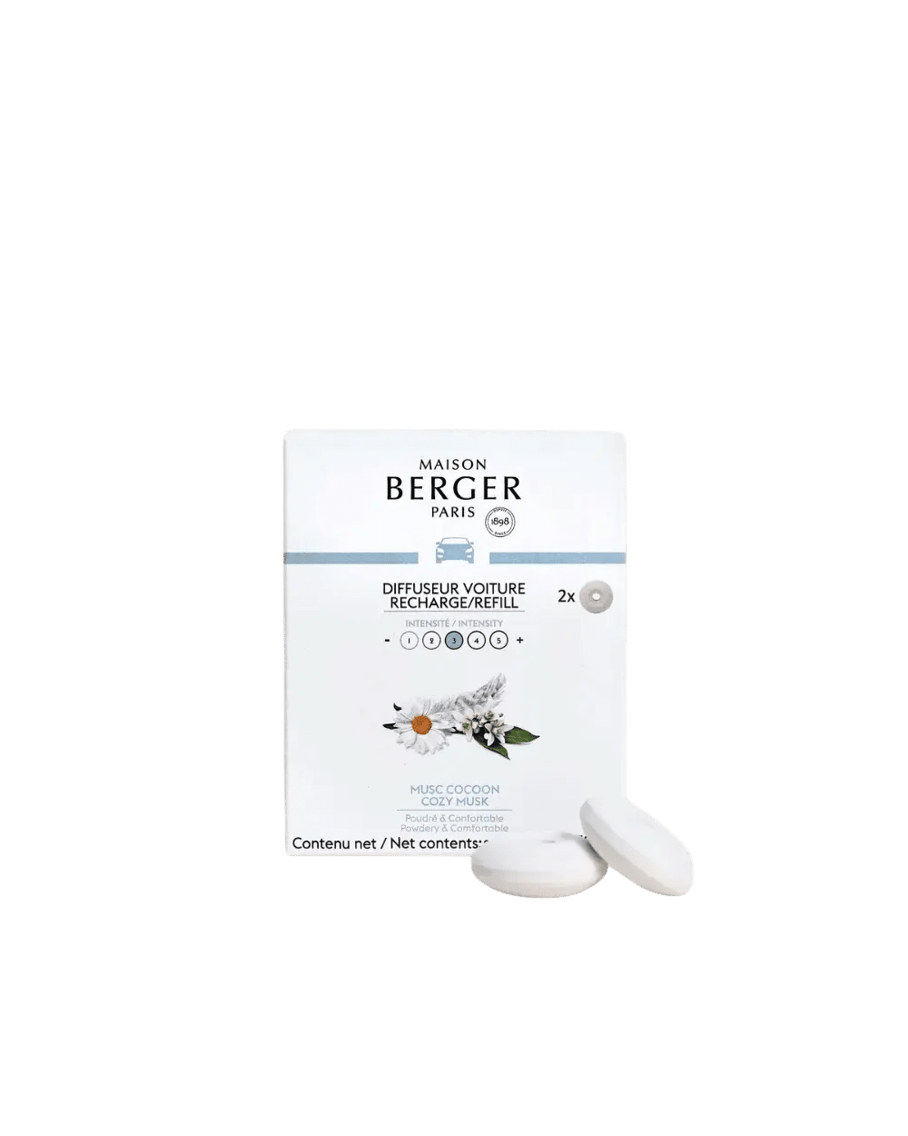 Recarga Difusor de Coche Musc Cocoon – Maison Berger Paris - Maison Calma