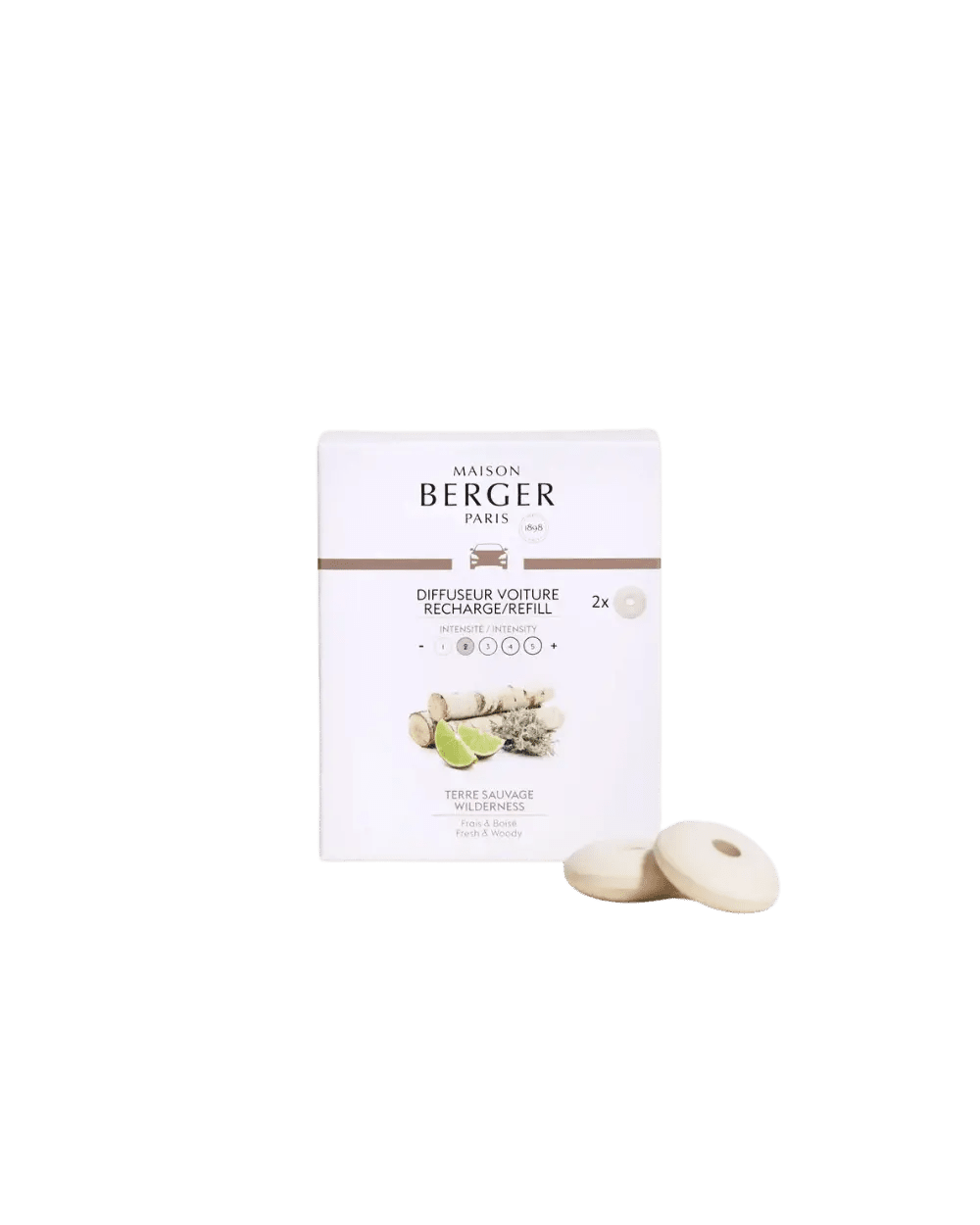 Recarga Difusor de Coche Terre Sauvage – Maison Berger Paris - Maison Calma