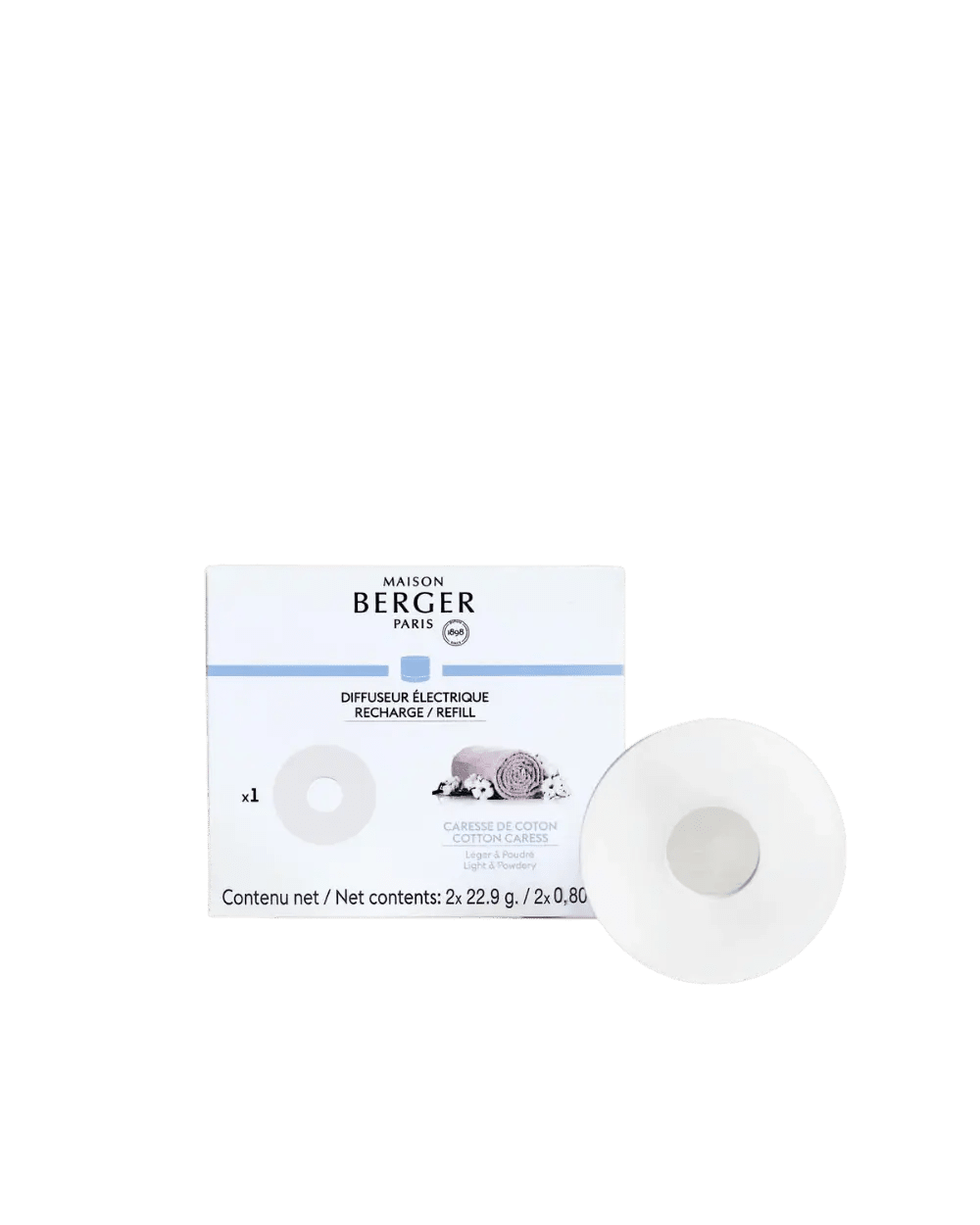 Recarga para Difusor Nómada Caresse de Coton – Maison Berger Paris - Maison Calma