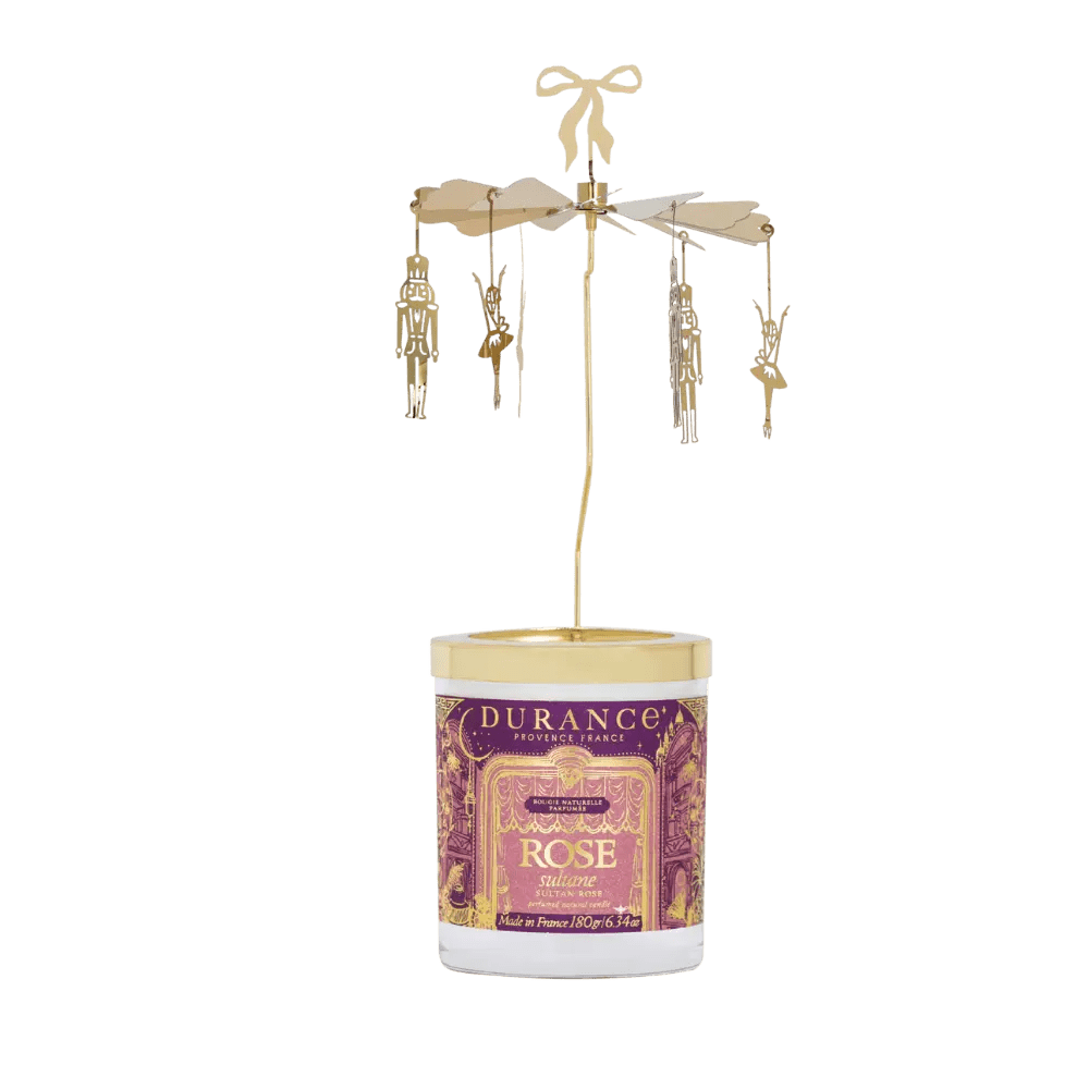 Rosa Sultana – Vela Carrusel Térmico 180 g | Durance - Maison Calma