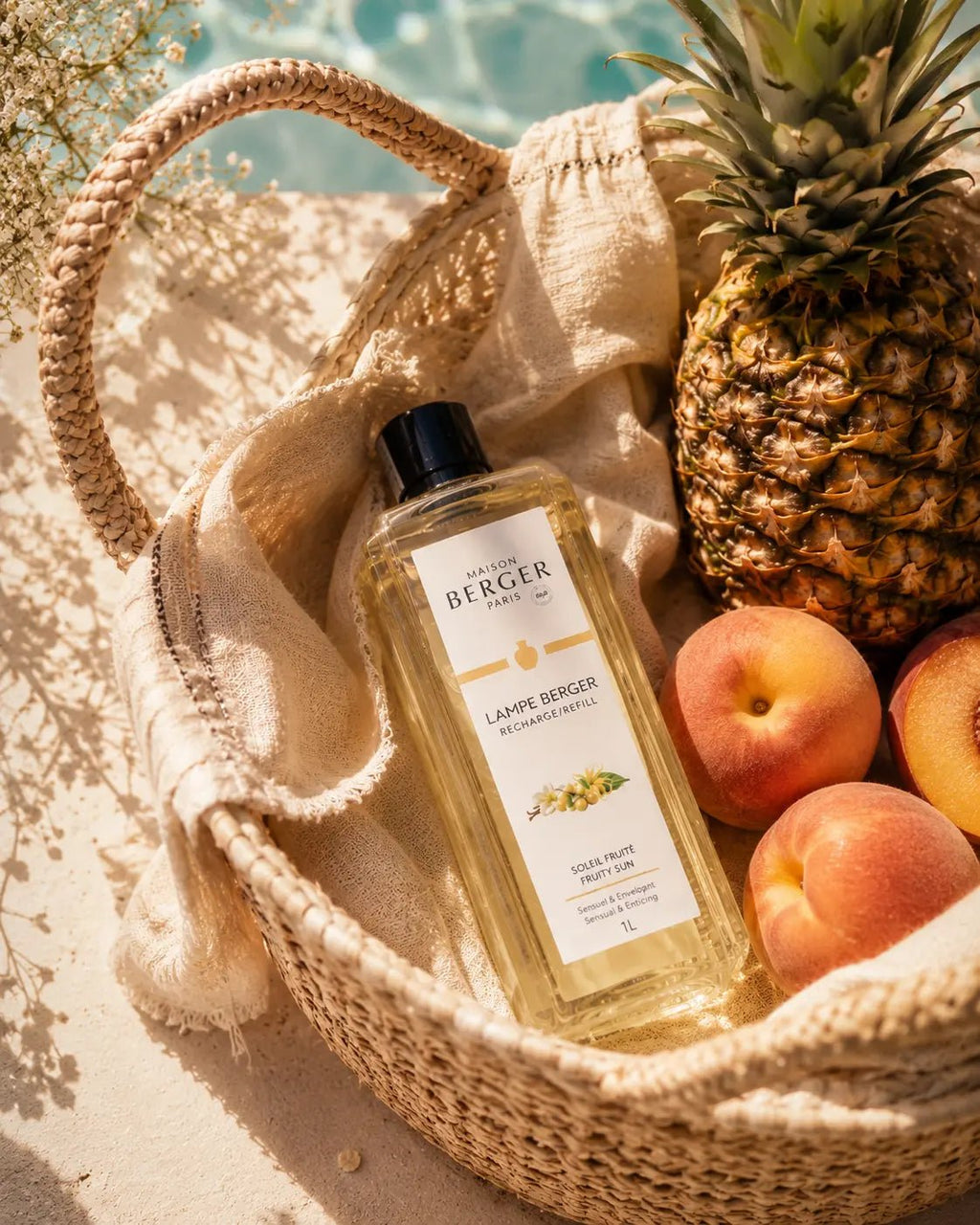 Soleil Fruité - Líquido para Lámpara Catalítica 1L – Maison Berger Paris - Maison Calma