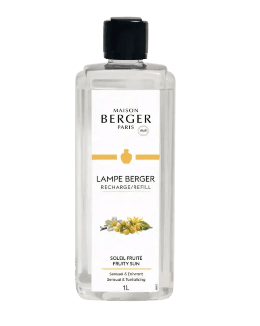 Soleil Fruité - Líquido para Lámpara Catalítica 1L – Maison Berger Paris - Maison Calma
