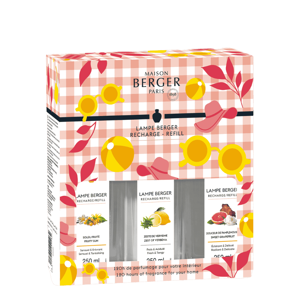 Triopack Estivale – Líquido para lámpara catalítica - Maison Berger - Maison Calma