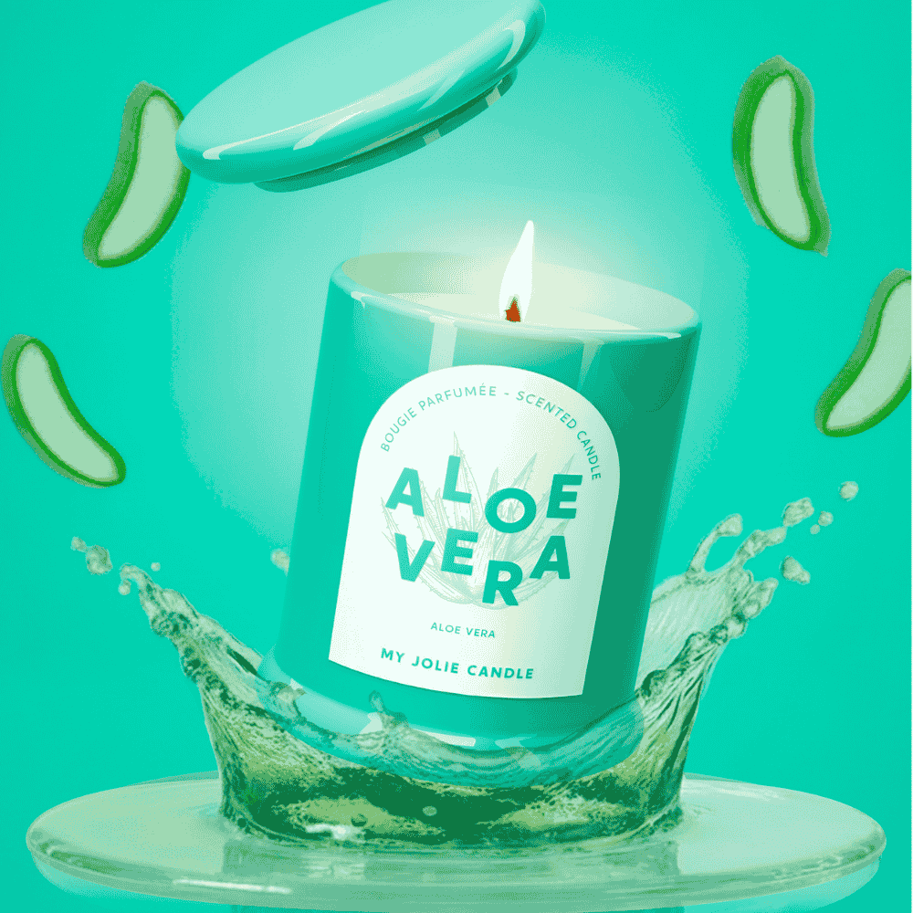 Vela Perfumada Aloe Vera 150 g – My Jolie Candle - Maison Calma