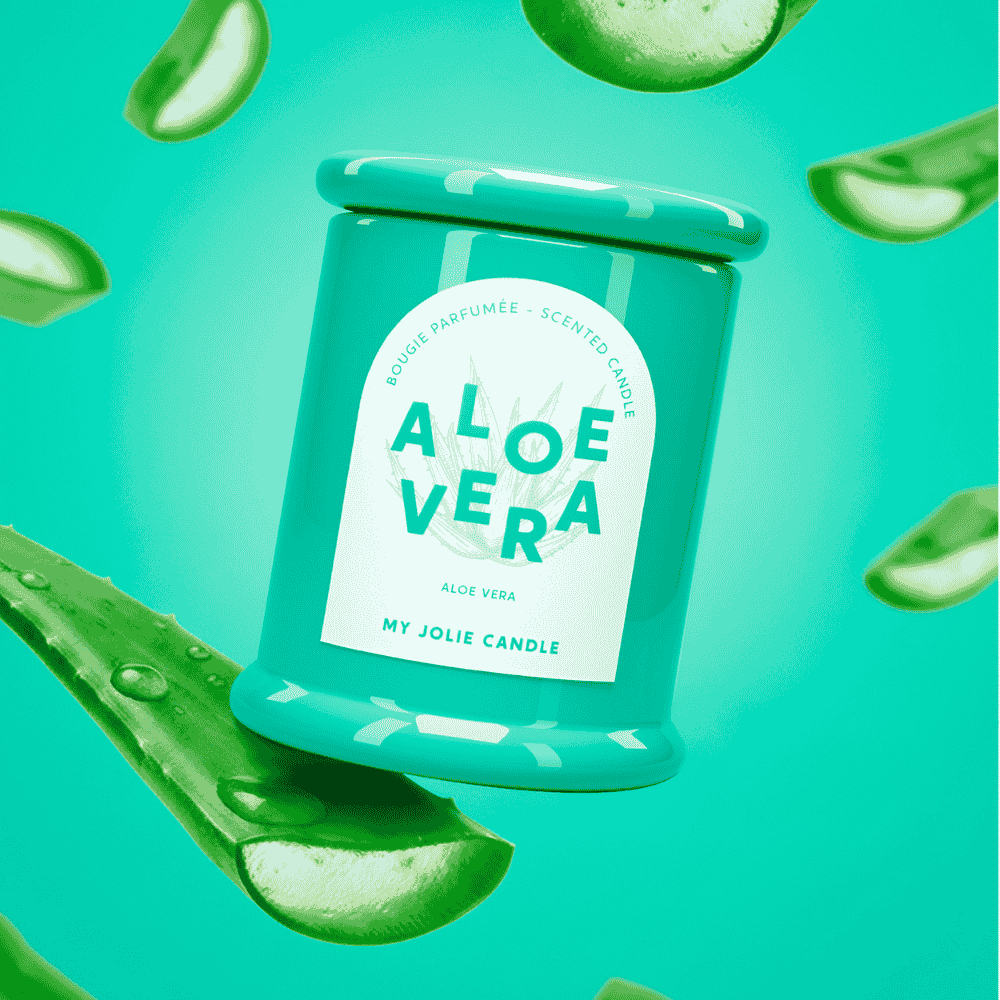 Vela Perfumada Aloe Vera 150 g – My Jolie Candle - Maison Calma