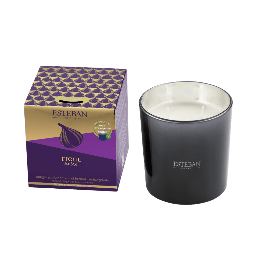 Vela Perfumada Figue Noire 450 g – Esteban Paris Parfums - Maison Calma