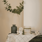 Vela Perfumada Flor de Algodón 280 g – Durance - Maison Calma