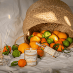 Vela Perfumada Mandarine Bergamote 180 g – Durance - Maison Calma
