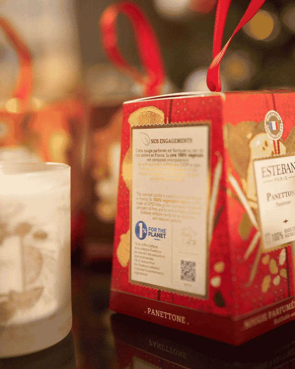 Vela Perfumada Panettone – Esteban Paris