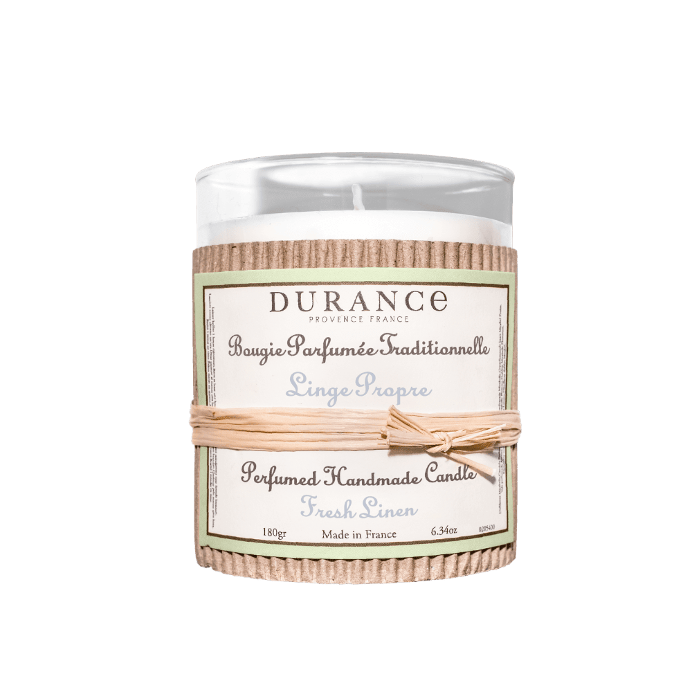 Vela Perfumada Ropa Limpia 180 g – Durance - Maison Calma