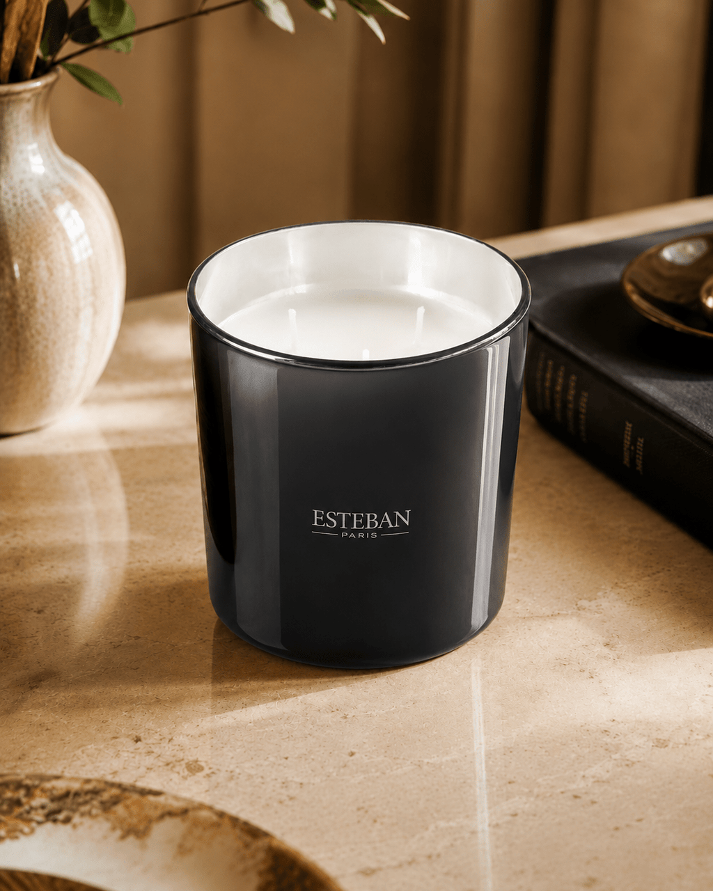 Vela Perfumada Vanille d’Or 450 g – Esteban Paris Parfums - Maison Calma