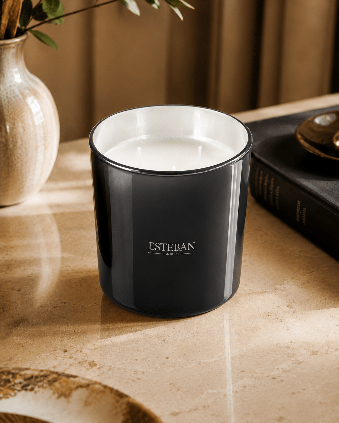 Vela Perfumada Vanille d’Or 450 g – Esteban Paris Parfums - Maison Calma